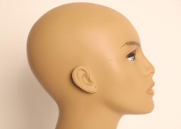 Gm-3 Stylish Life Size Mannequin Head Without Hair Elegant And Generous Can Wear Earring
