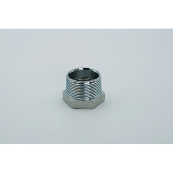 OEM SAE 5406 Serie de conectores de adaptador de manguera hidráulica con hilos internos y externos Nptf