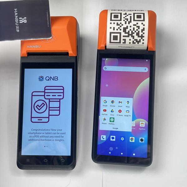 Touchscreen POS Wireless Terminal Handheld Mobile POS System For Android