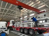 Linha de produção de revestimento de tubos anti-corrosião de pó epoxi de aço 3PE automatizada de 900kW