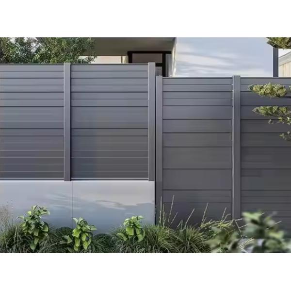 Powder Coating 6063 Modern Aluminum Garden Privacy Fence Panels Profiles for Outdoor Landscaping