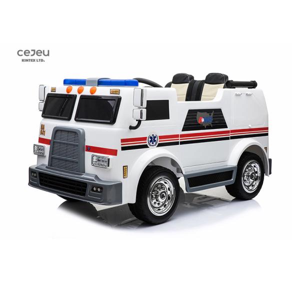 Electric Big Storage Kids Ride On Ambulance For 72 Months 36kg