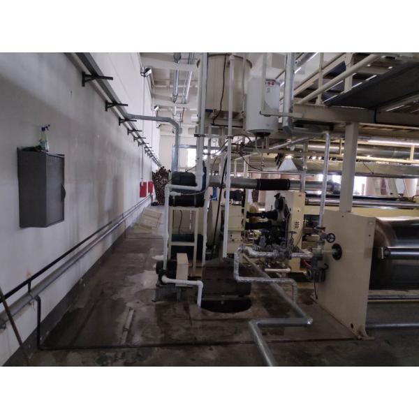 Dpack corrugator WJ250-2200 7 ply corrugated cardboard production line with fourplex pre-heater corrugating plant