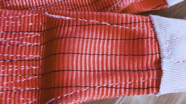 Synthetic Fiber Lifting Belt For Electromechanical Industry / Transportation
