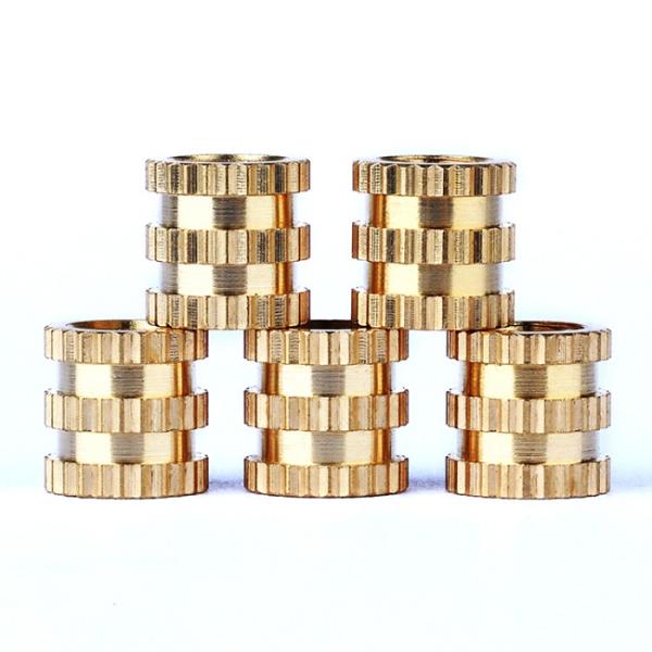 M2 M3 Brass Insert Nuts For Plastics Mouldings Alloy Steel Fasteners
