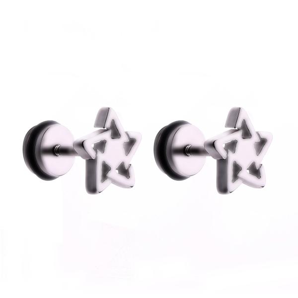 Lebanon popular body piercing jewelry star shaped stud earring women
