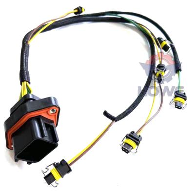 Fabricação de peças para escavadeiras C9 Motor Injetor Arnês de arame 546-2154 215-3249
