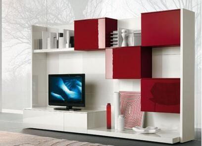 Modern Design Home Interior TV Cabinet , Home Furniture Design TV Unit