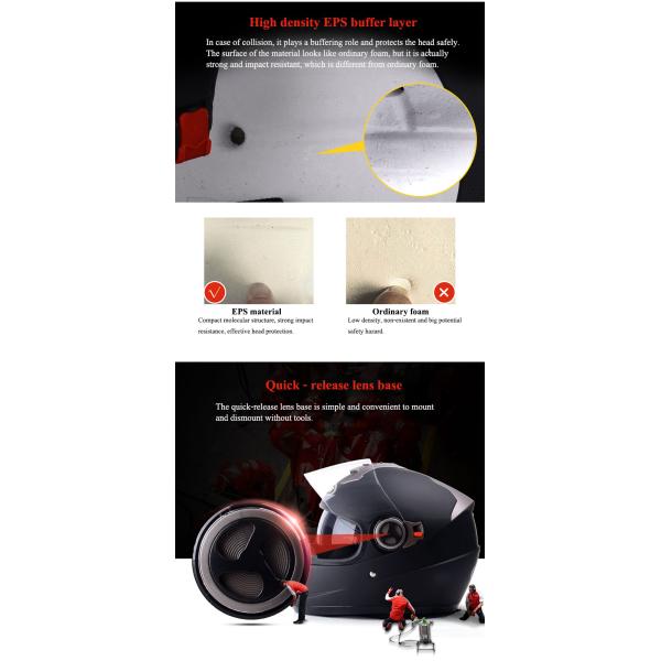 Replace/Repair Purpose Sun Helmet M-L-XL-XXL Sizes for Harley Davidson Yamaha Suzuki
