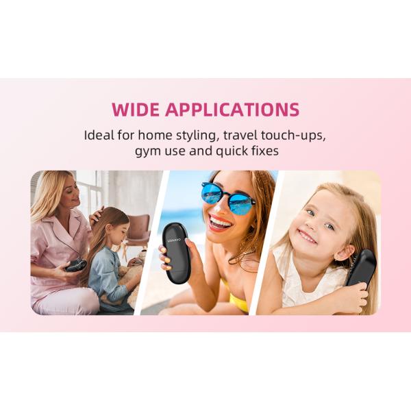 Blue LED Negative Ion Hair Brush IONIC Hair Brush For Frizz Control