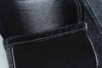 13.5 oz Tissu denim lourd pour le travail homme porter des jeans noir arrière