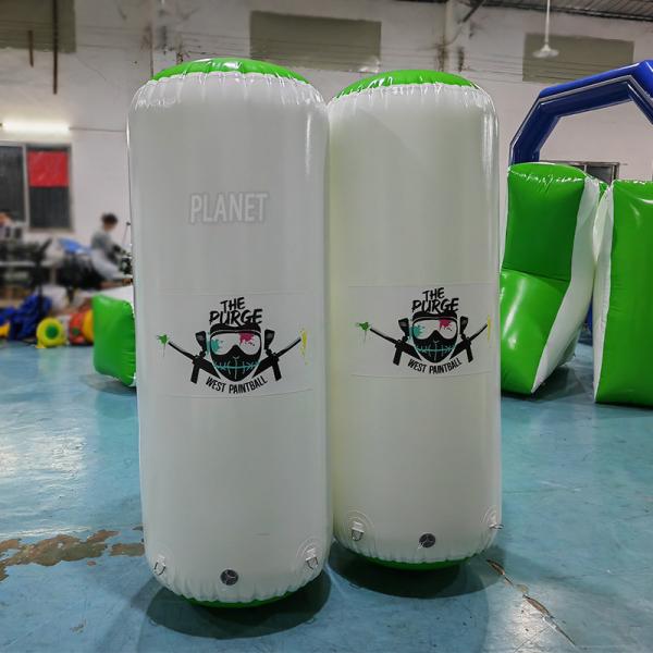 Hot Sale Inflatable Paintball Bunker Obstacles Game Inflatable Paintball Bunker