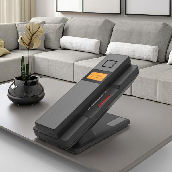 Home Office Cordless DECT Phone Digital Speakerphone with Base Unit Alarm Clock Portable Wireless Handheld Features