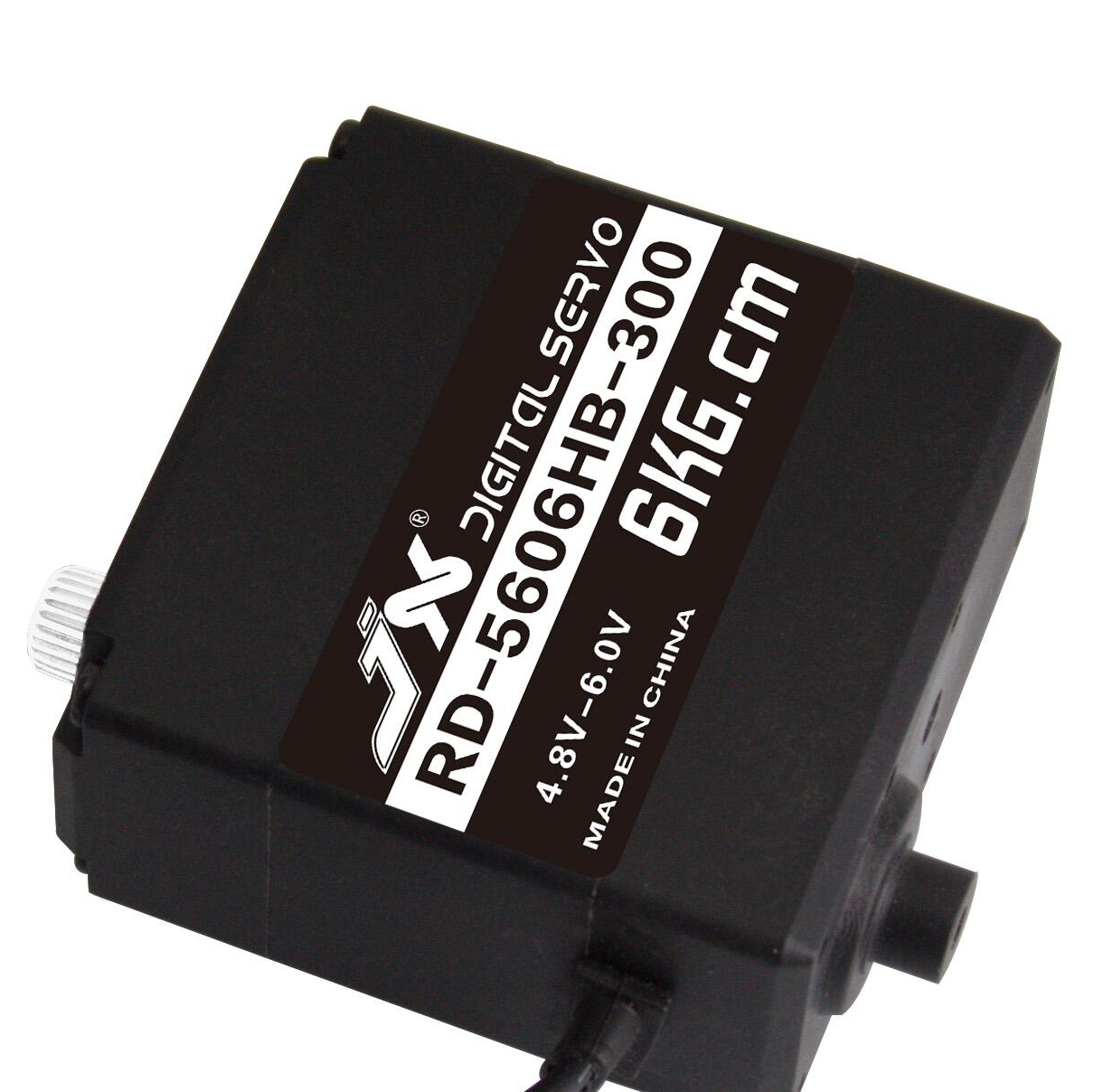 NEW JX RD-5606HB-180 6kg.cm 180/300 Degree High Quality Core Motor Digital Plastic Gear High Performance Robot Servo RC Car Boat