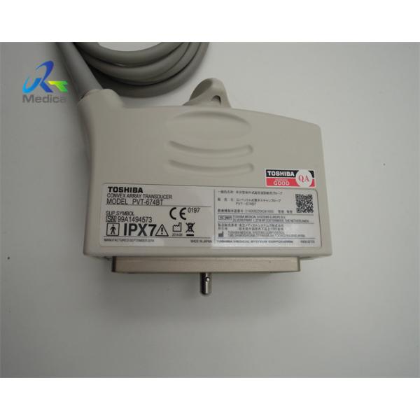 Micro Convex Array Ultrasound Transducer Probe Toshiba PVT-674BT High Frequency