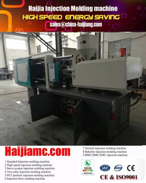 Máquina de poupança de energia da modelação por injeção para a fatura plástica do botão