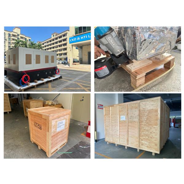 Машина для лазерной резки закаленного стекла CKD 60W 80W с управлением HTI