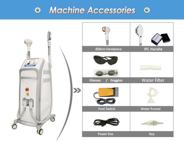 equipamento de Sapphire Cooling Hair Removal Beauty da remoção do cabelo do laser do diodo de 4Hz 6Hz SHR