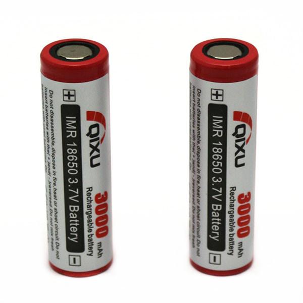 NEWEST QIXU IMR 18650 2250mAh 3.7V High Drain LiMn Battery(Flat Top)