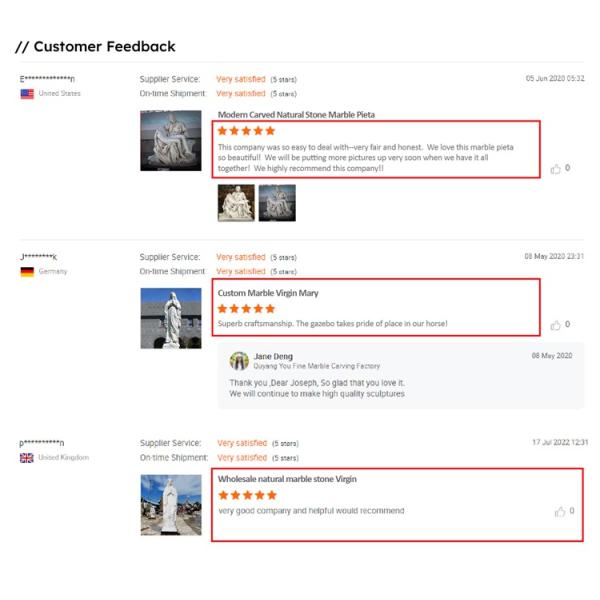 Western Marble Jesus and Mary Statue - Michelangelo's Pieta Reproduction