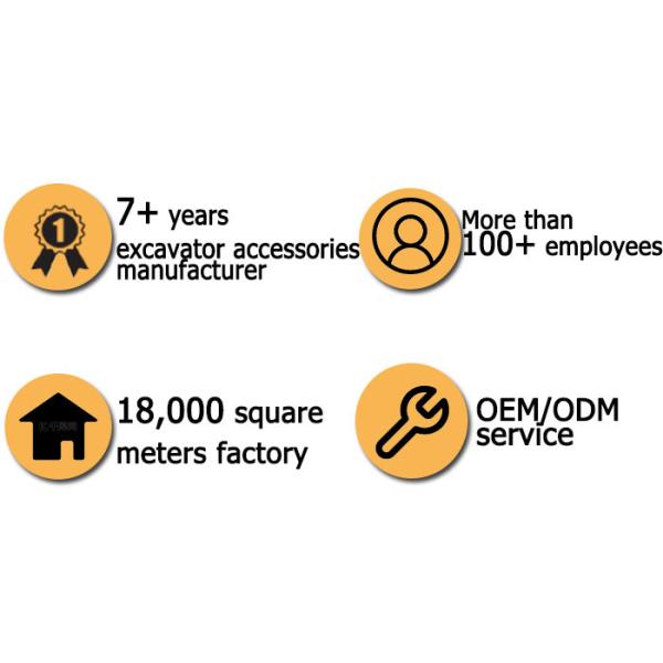 Excavateur haut de gamme à longue portée Excavateur à long bras Excavateur à longue tige à vendre pour le chat Hitachi Sanny etc.