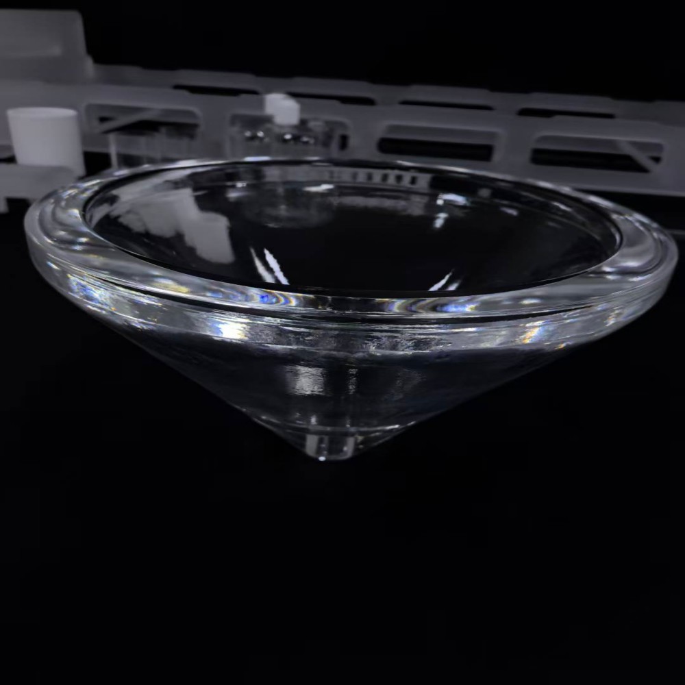 High Purity Fused Quartz Cone High Temperature Resistance Industrial with Precision Taper Angle