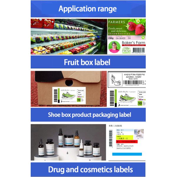 FCOLOR 500ML Bottle Ink Inkjet 4 Colors Pigment Ink for Epson TM C3500 C3510 C3520 ColorWorks Inkjet Printer