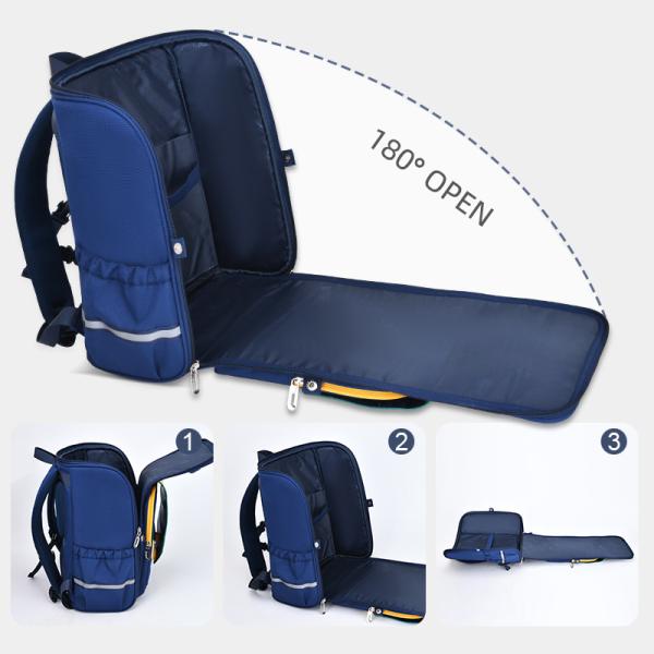 Children Orthopedic Kids Backpack Large Capacity Waterproof School Bag OEM