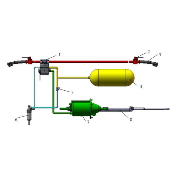 Части регулировщика колеи железнодорожных вагонов Двойной инструмент регулировщика колеи