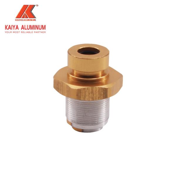 6061 T6 Cnc Aluminum Profile Metal Turning Female Threaded Brass Pipe Fittings