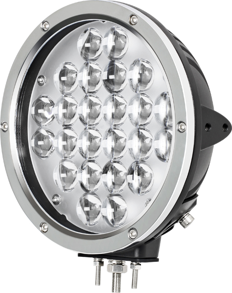 Top quality headlamp round 9 inch 120 watt  pencil beam led headlight 24 lends headlight