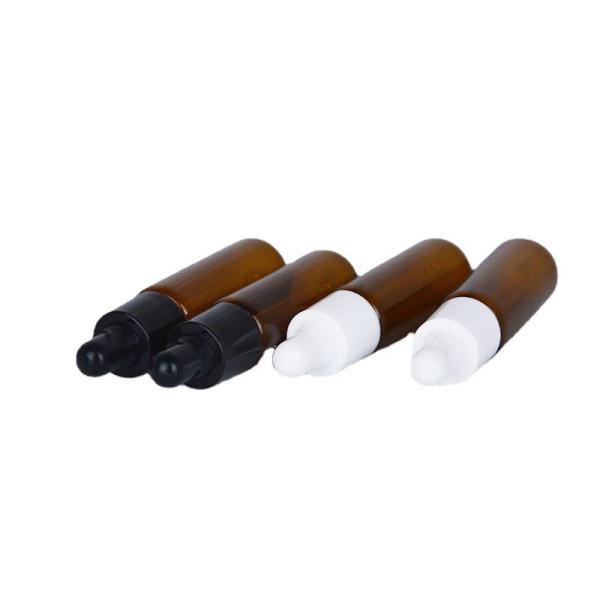 Garrafas de óleo essencial de vidro com etiqueta impressa / autocolante / em relevo 20g / 30g / 50g peso