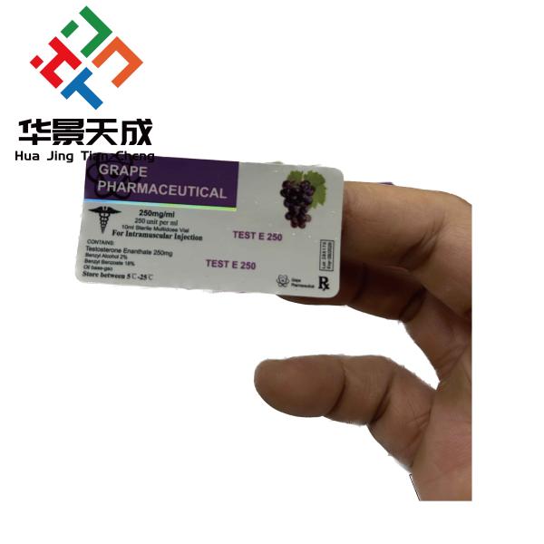 Gen Pharma Labels Test E Anabolic 10 Ml Injectable Oil Labels