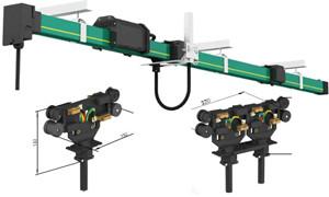 Powe Enclosed Conductor Rails System , Rated Current 35A to 240A