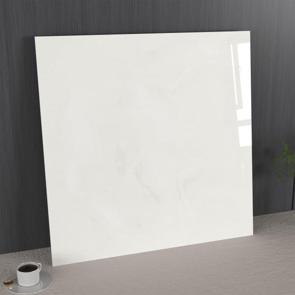 Anti-slip and Wear-resistant 1mx1m Porcelain Glazed Polished Tiles For Building and Decoration  Beige