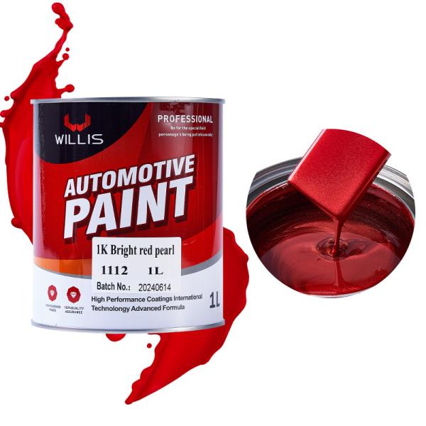 Metal Bucket 1k Primer Pearl White Car Paint Weather Resistance For Billboards,Liquid Coating,Automotive Car Paint