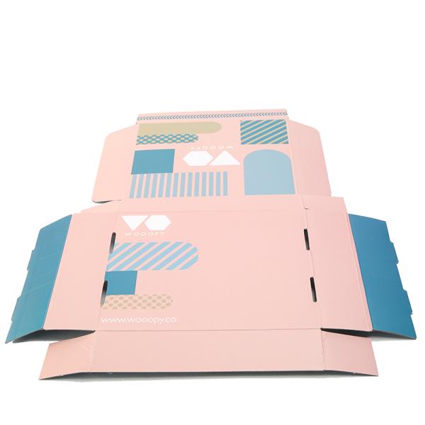 Matte Coating 190g Corrugated Shipping Boxes