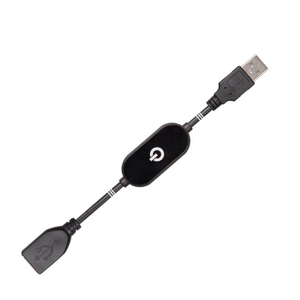 Dimmer Switch Male to Female 5.5x2.1mm  DC Extension Cable for Led Strip Lights  Lamps