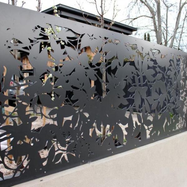 Garden Metal Laser Cut Screen Art Decor Stainless Steel Decorative Panels