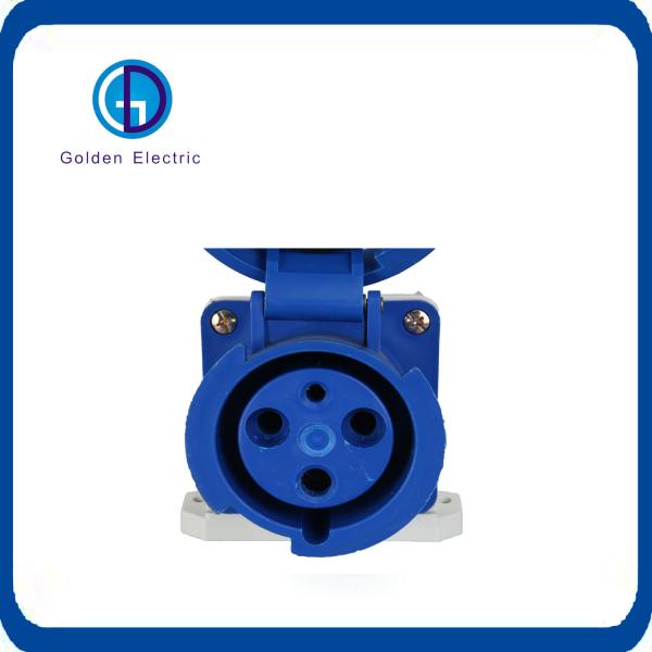 Fabricação de fichas e tomadas industriais IP67 3 pin 4 pin 5 pin para utilização industrial duradoura