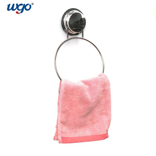 Stainless Steel Fitting Suction Bath Towel Ring Strongly Mounted Holding