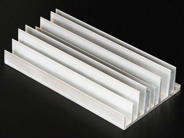 High Power LED Aluminum Heatsink Extrusion Flat Polishing Surface Treatment