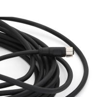 M8 féminin droit connecteur à 5 broches câble préassemblé longueur personnalisée B code