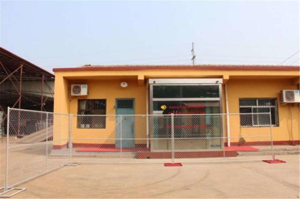 chain link temporary construction fence panels 6FT X 10F Mesh 2 3/8  x 2 3/8 ( 60mm x 60mm ) x 12 gauge wire