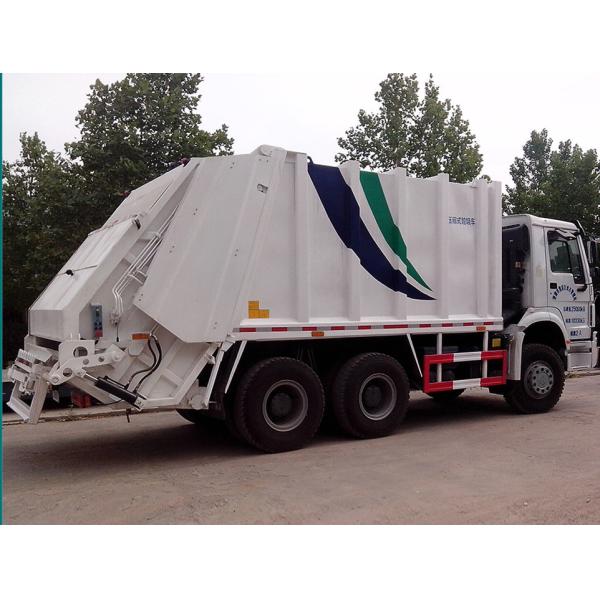 Тележка 16 кбм Компактор отброса СИНОТРУК ХОВО 6С4 10 колес для отхода собирает