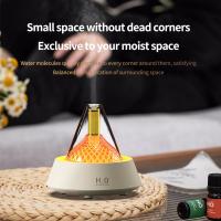 Accueil Couleur Humidificateur d'aromathérapie à la flamme avec réglage de la minuterie 2/4/6 heures