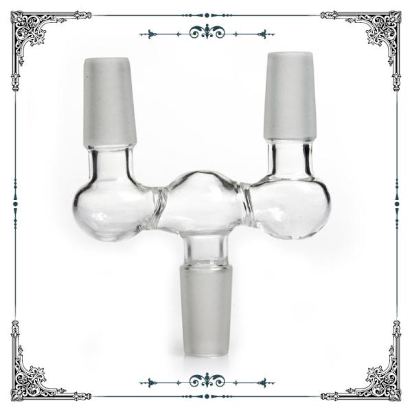 14mm 18mm Male to Male Glass Adapter Drop Down For Glass Bong Accessories