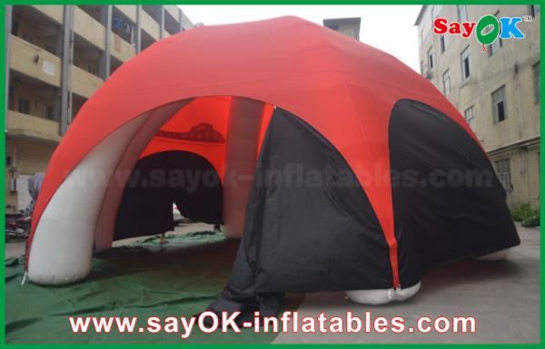 Air Inflatable Tent PVC DIA 10m Promotional Inflatable Dome Spider Tent For Advertising