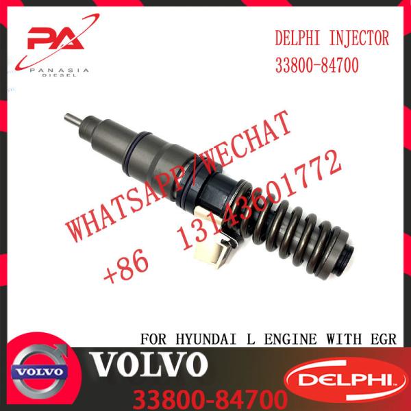 61928748 inyector de tren común 33800-84700 piezas de automóviles combustible para Hyundai diésel boquilla
