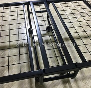 Moveable Single Folding Bed Metal Folded Yes Mail Packing Y Hotel Extra Bed